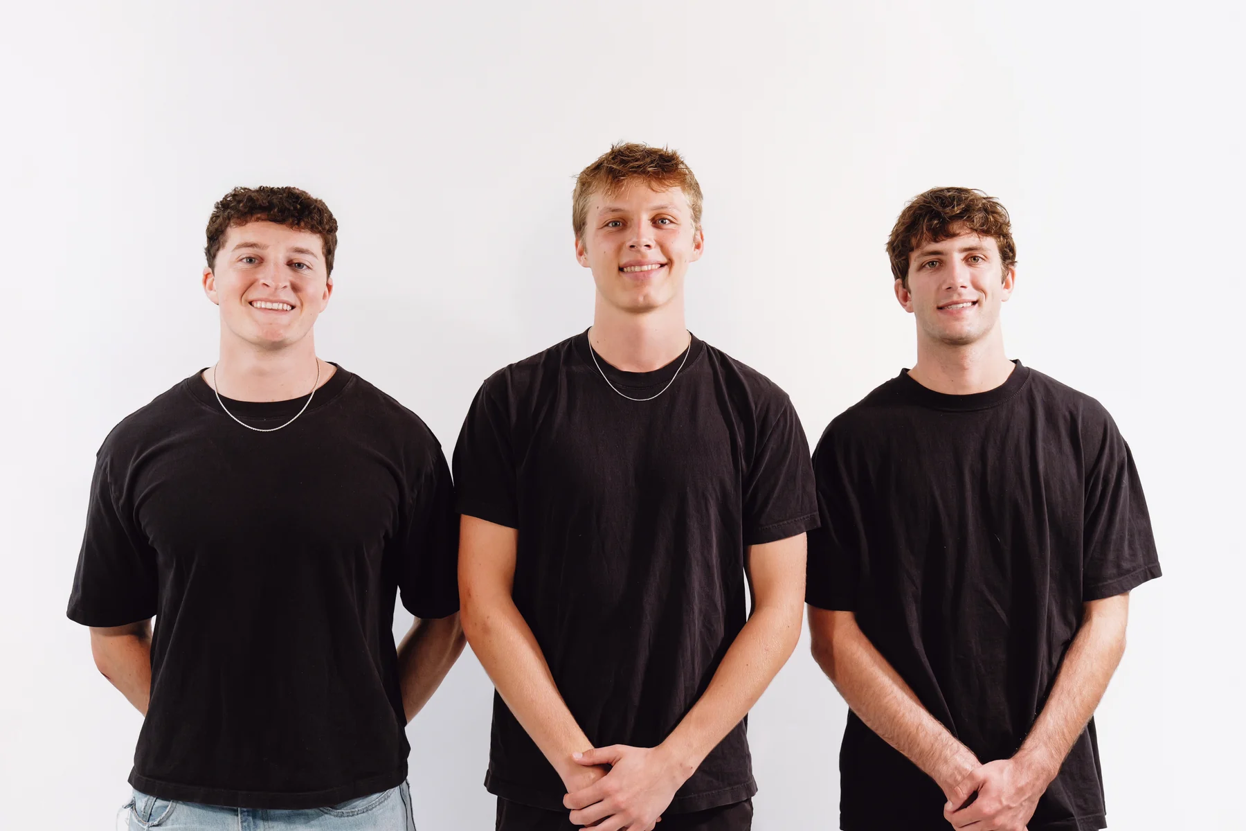 ThreeByrd co-founders Thor Waguespack, Truman Popp, and Luc Surprenant